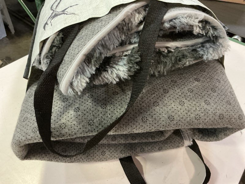 Condition photo showing Good Condition for 6x9 Ft Large Shag Rugs for Living Room Decor, Tie-Dyed Ultra Soft Fluffy Furry Area Rugs for Bedroom Indoor Floor, Aesthetic Carpet for Kids Home (Blue) G-blue 25sm12 6' x 9' (Rectangular)