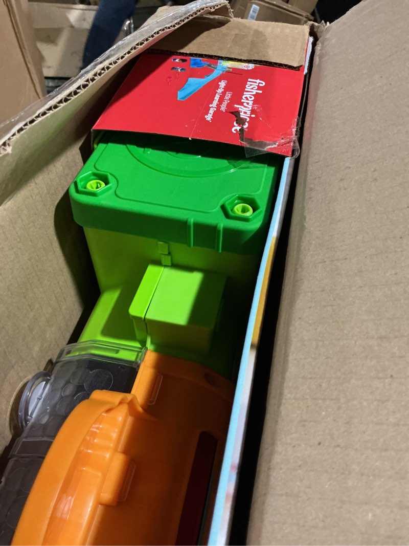Condition photo showing Good Condition for fisher-price little people toddler toy light-up learning garage playset with smart stages, car & ramp for pretend play kids ages 1+ years simplified packaging