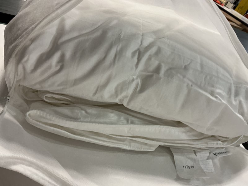 Condition photo showing As Is for premium down duvet insert