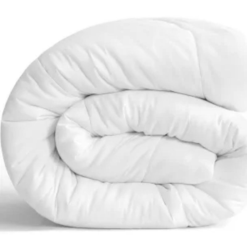 White comforter