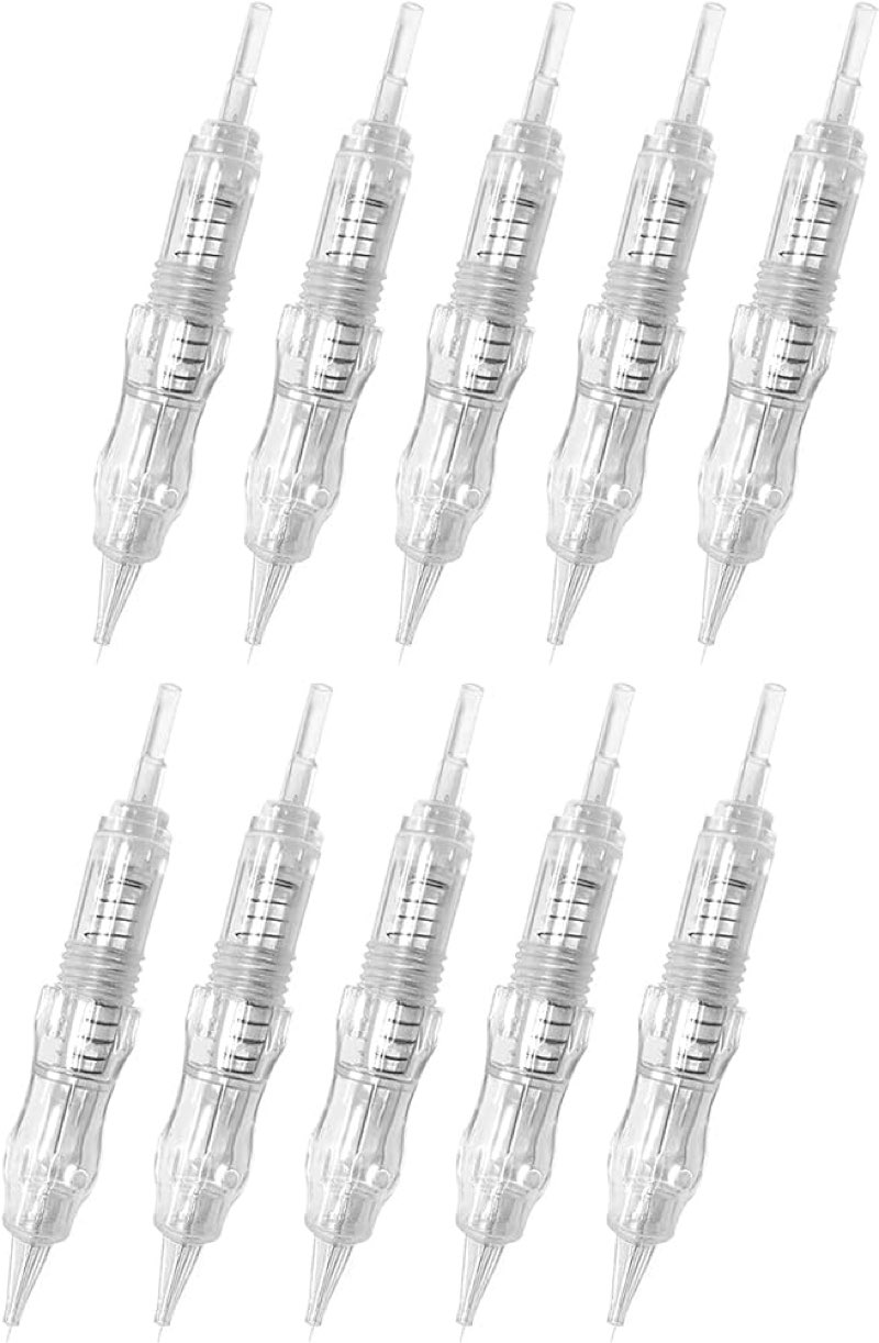 Cartridge Needles – BIOMASER 10PCS Sterilized Permanent Makeup Cartridge Needles Screw Thread Tattoo