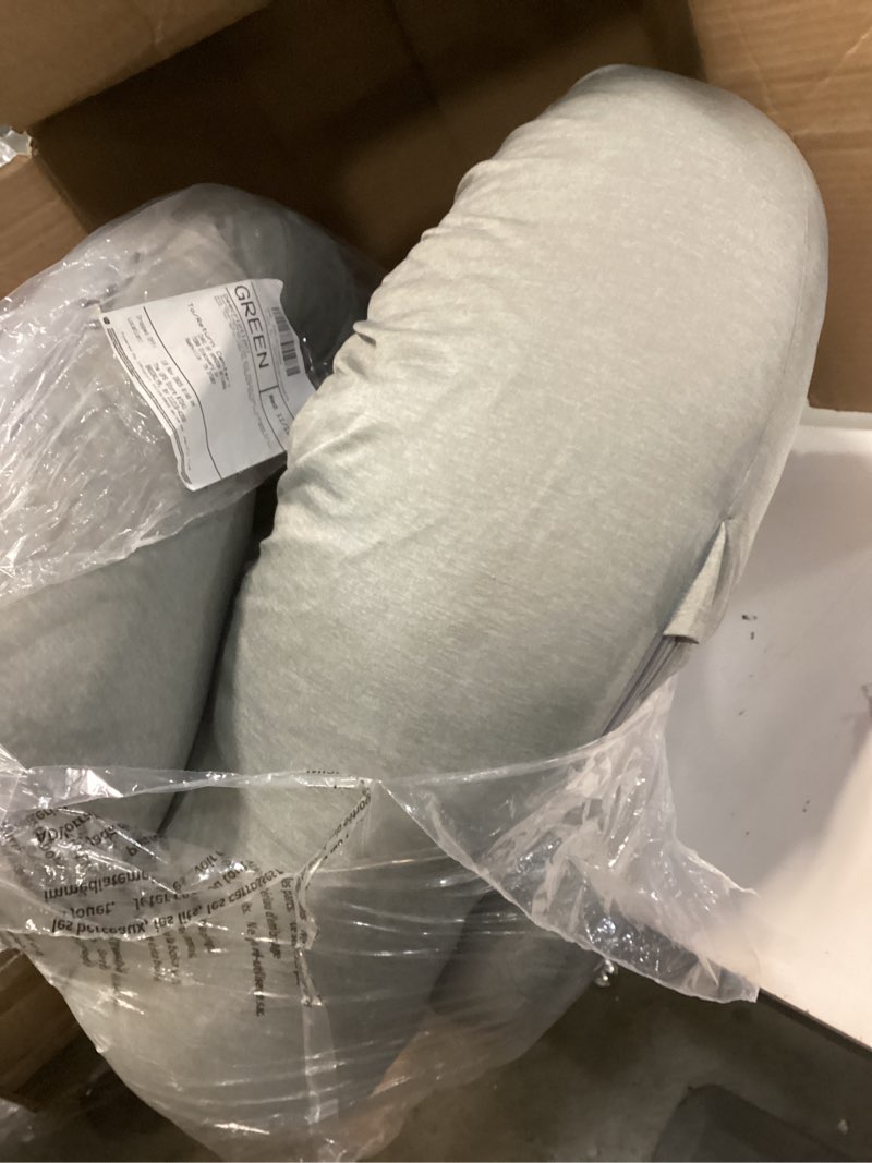 Condition photo showing Good Condition for Momcozy Pregnancy Pillows for Sleeping, U Shaped Full Body Maternity Pillow with Removable Cover - Support for Back, Legs, Belly, HIPS for Pregnant Women, 57 Inch Pregnancy Pillow for Women, Grey