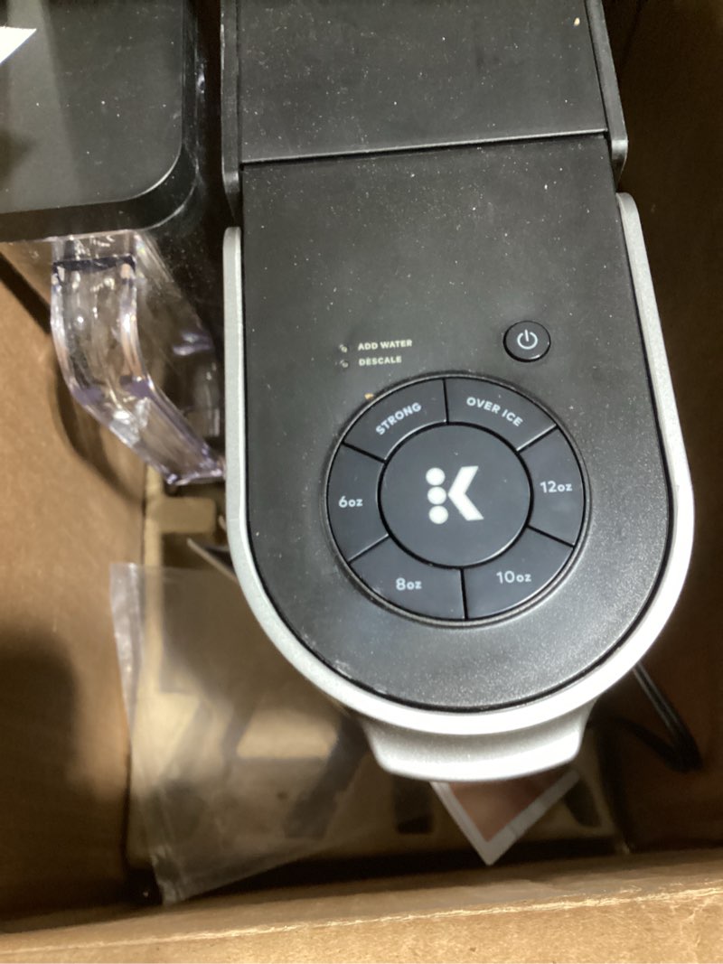 Condition photo showing Good Condition for keurig k-supreme single serve k-cup pod coffee maker, multistream technology, 4 brew sizes, 66oz dual-position removable reservoir, black black coffee maker
