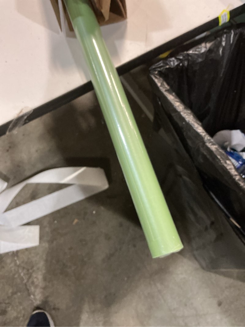 Condition photo showing New/Like New for RUSPEPA Sage Green Matte Wrapping Paper, Jumbo Roll, Green Solid Color Pearly-luster Paper Perfect for Wedding, Birthday, Spring, Christmas, Easter, DIY Bouquet, 30 Inches X 32.8 Feet Sage Green 30" x 32.8'