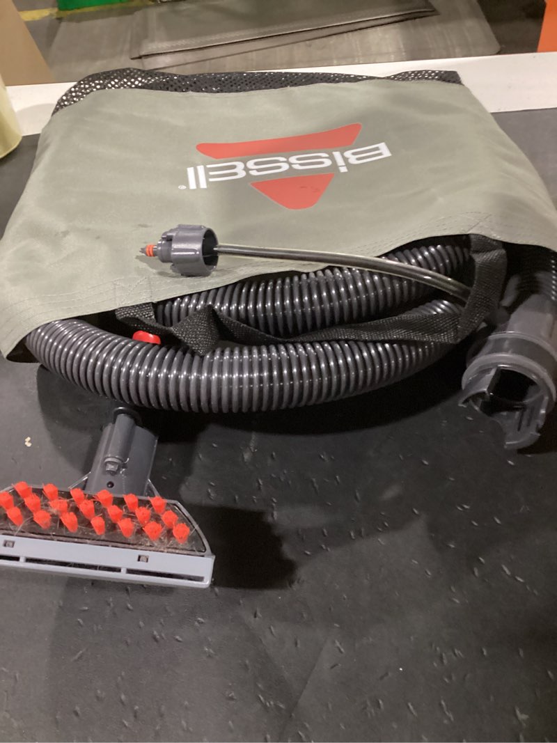 Condition photo showing As Is for bissell commercial hose & upholstery tool 30g for bg10 deep cleaning machine, black (30g3) with bag