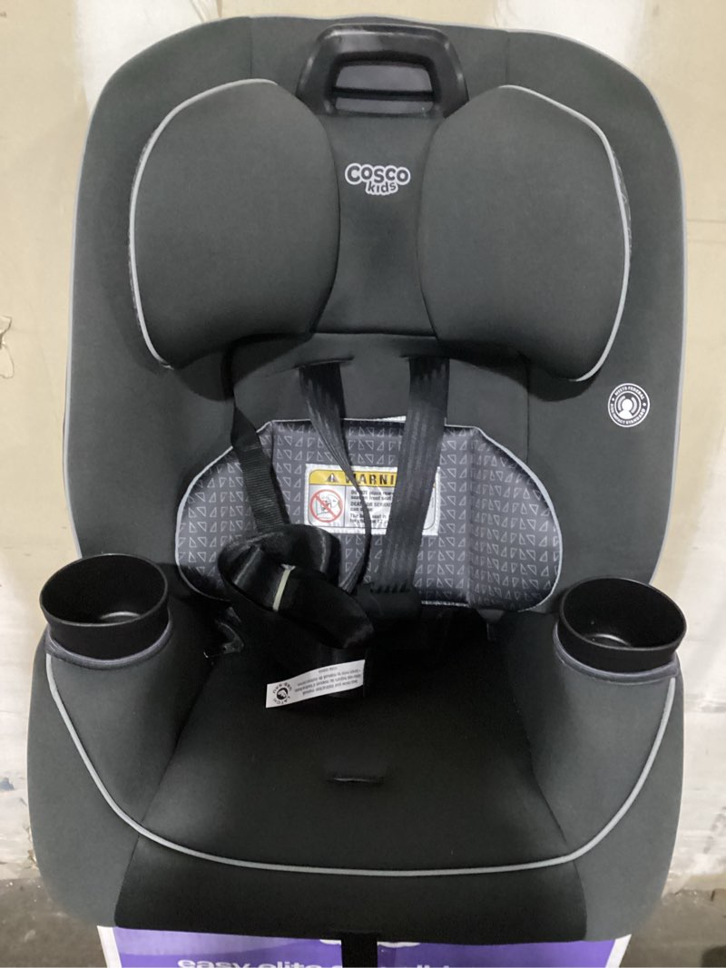Condition photo showing Good Condition for cosco kids easy elite slim all-in-one convertible car seat, grey glyphs