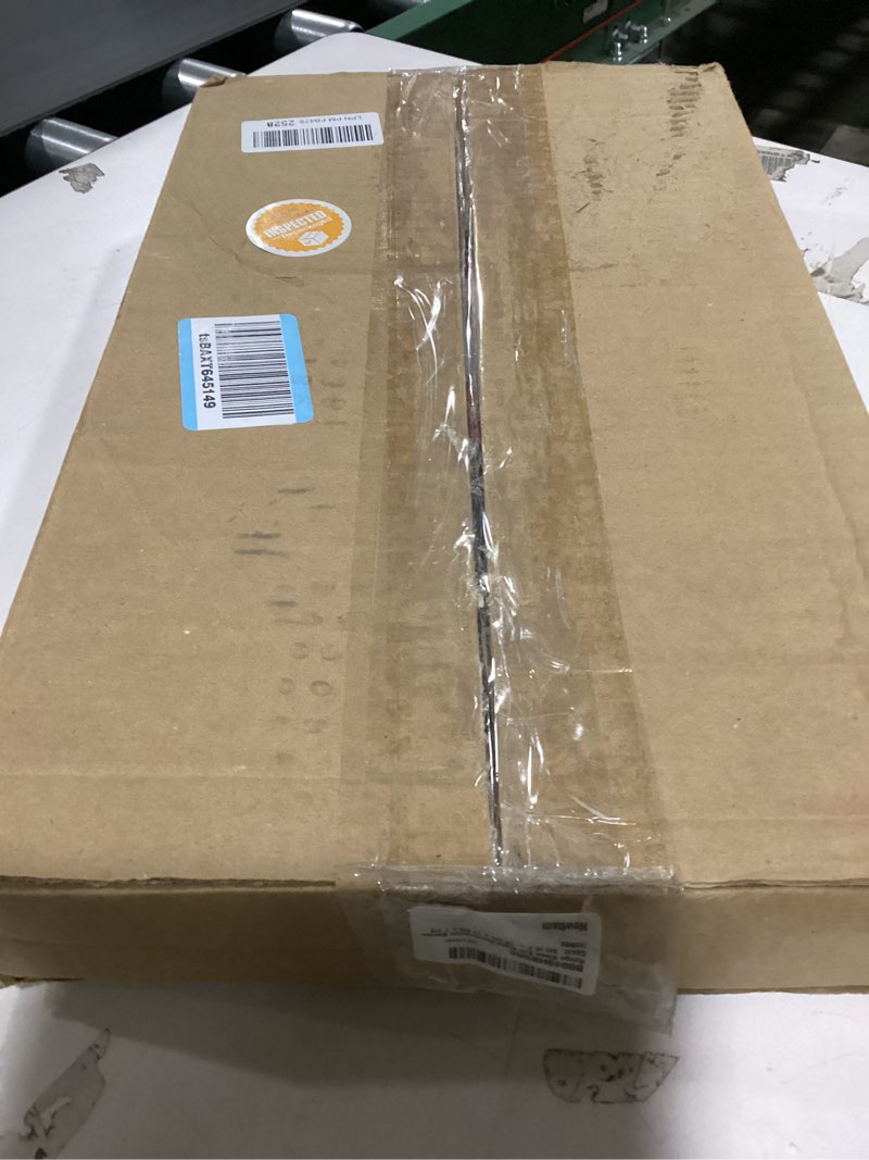 Range Kleen 572 Black Rectangular Burner Cover, Set of 2 - 19 5/8 x 11 5/8 x 1 7/8 inches