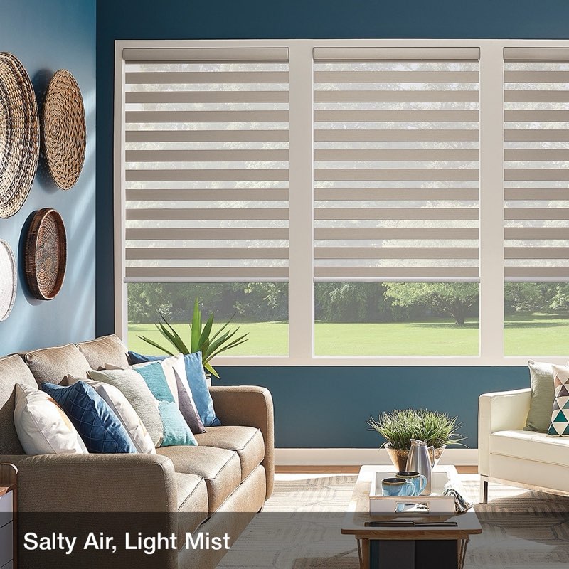 assorted window blinds 