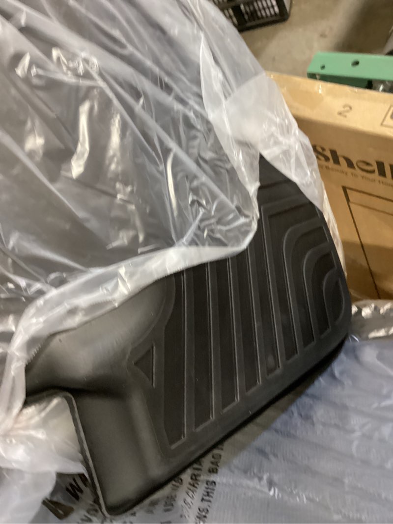 Condition photo showing Good Condition for all weather guard floor mats & cargo liner for subaru legacy 2015 2016 2017 2018 2019, non-slip waterproof full set tpe front rear trunk mats custom fit for automotive car interior accessories, black