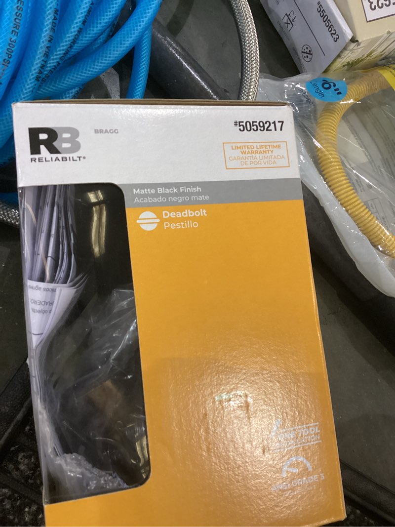 Condition photo showing As Is for Deadbolt