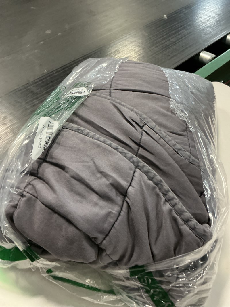 Condition photo showing As Is for Bare Home Twin/Twin Extra Long Comforter - Reversible Colors - Goose Down Alternative - Ultra-Soft - Premium 1800 Series - All Season Warmth - Bedding Comforter (Twin/Twin XL, Taupe/Sand)