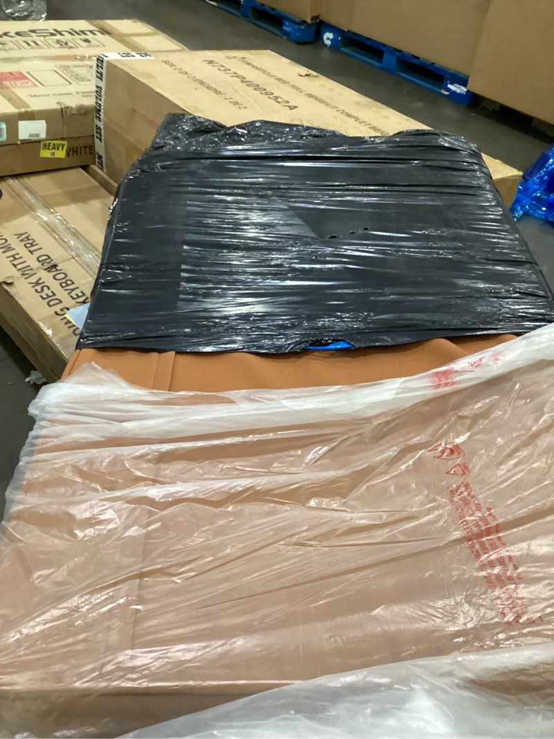 Condition photo showing As Is for Veehoo Chew Proof Dog Bed for Crate, Durable XL Dog Crate Bed with Hidden Zipper, Outdoor Waterproof Pet Pad with Removable Washable Cover Brown 41"L x 27"W x 4"Th