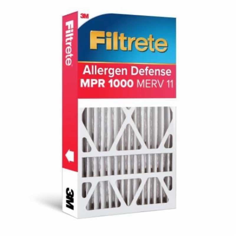 ( pack of 2 )filtrete mpr 1000 micro allergen defense air filter (16x20x4 inches) for furnaces or hvac