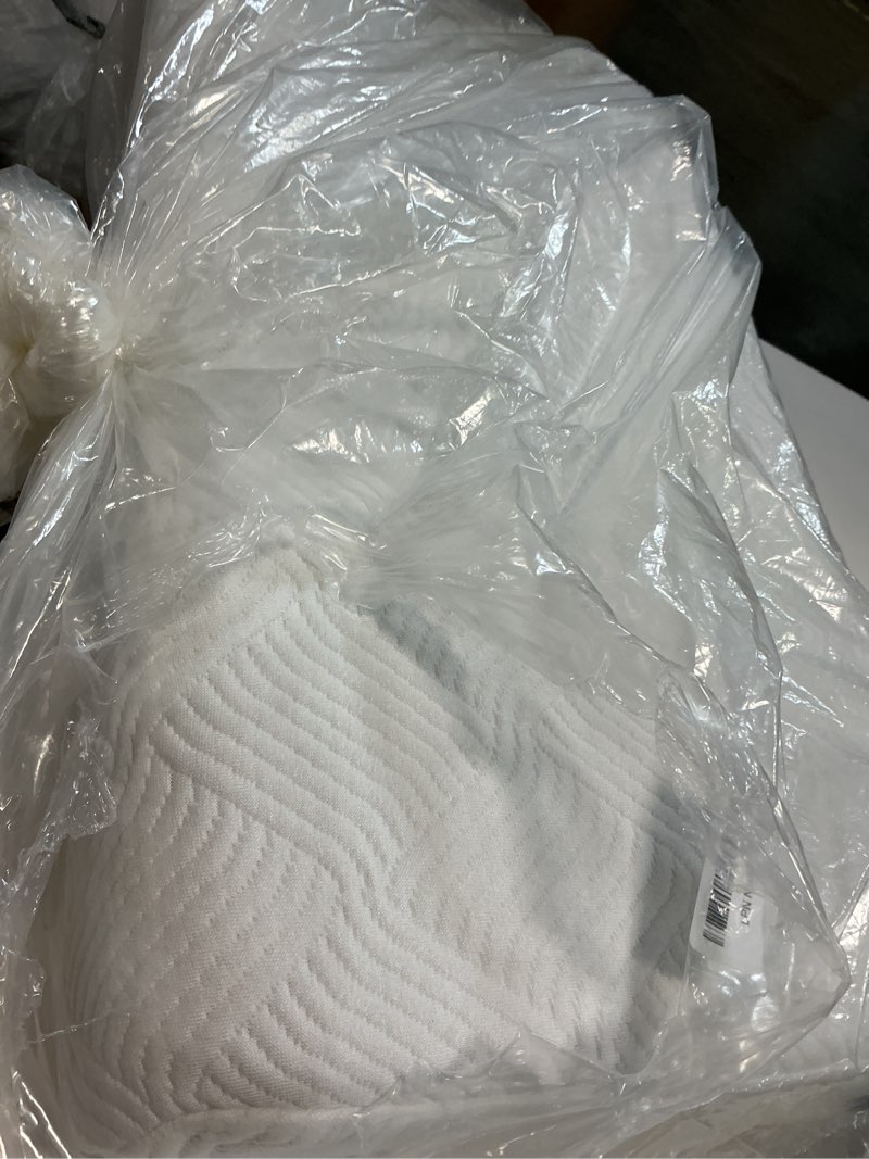 Condition photo showing Good Condition for Cube Pillow for Side Sleeper with Firm Layer, Cooling Memory Foam Pillows with Two Side Four Types of Softness for Neck and Shoulder Pain, King or Queen 24"x12"x5" Slightly Firm for Most