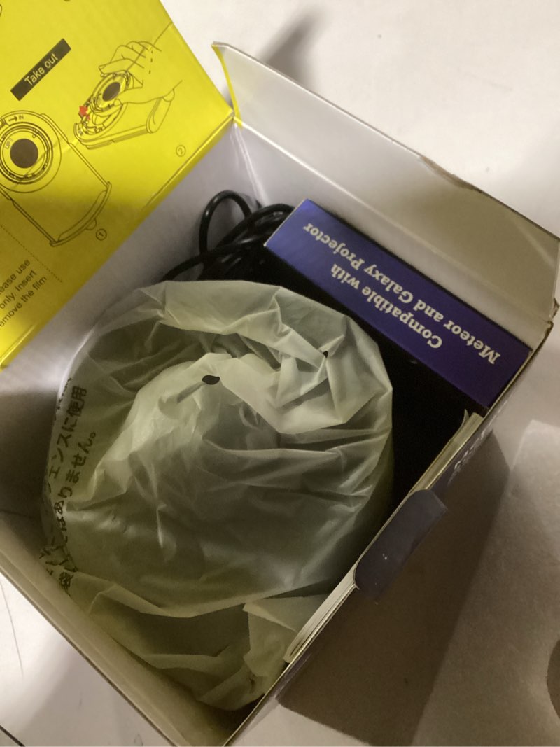 Condition photo showing Good Condition for Meteor Galaxy Projector, 13 in 1 Planetarium Star Projector Starry Sky Night Light with Solar System Constellation Moon for Kids Adults Bedroom Ceiling Home Theater Living Room Decor Black