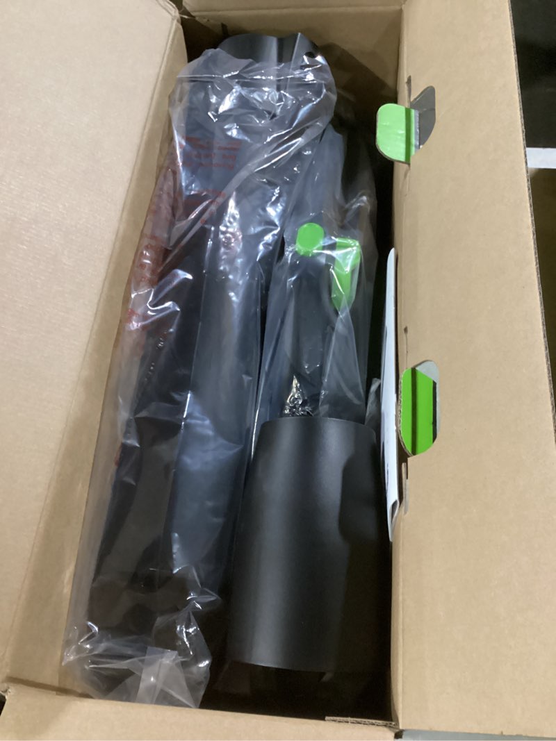 Condition photo showing New/Like New for greenworks 80v (730 cfm / 170 mph) cordless brushless axial leaf blower, everyday yard cleanup for driveways & patios, lightweight, battery and charger not included brushless blower (tool only)