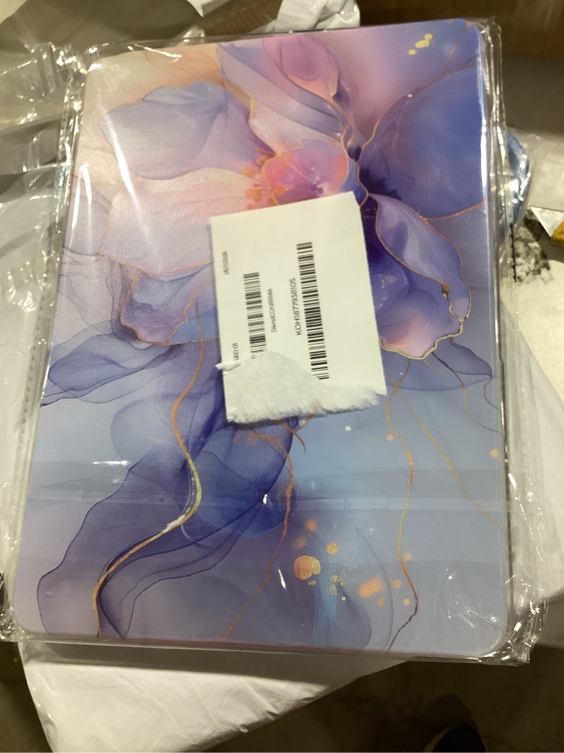 Condition photo showing As Is for no keyboard incompletesimilar productcompatible with macbook neo 13 inch case 2026 (model a3404), printed pattern hard shell laptop case with keyboard cover & screen film, slim plastic protective cover, tropical blue flowers