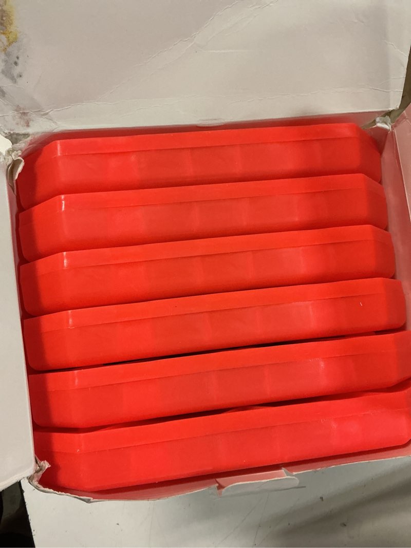 Condition photo showing Good Condition for tenkaiwick 18 inch 6 pack traffic cones,collapsible safety cones,multi purpose pop-up cones with reflective collar,orange cones for parking lot, driveway, driving training etc 18inch 6