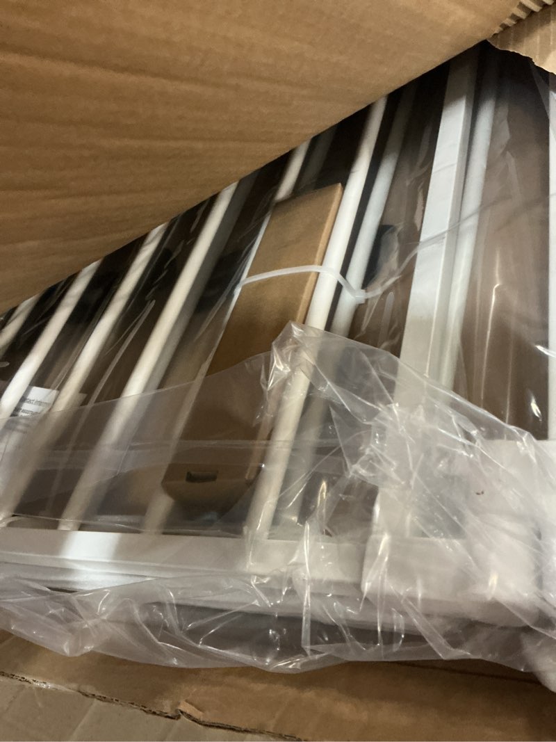 Condition photo showing Good Condition for Babelio 29-43" Magnetic Baby Gate for Stairs,Doorways House,Kitchen,30" Tall Pet Door with Baffles,Pressure Mounted & Dual-Lock Design Safety for Kids Toddler,Auto-Close/Hold-Open,White White 29-43"Wide,30"Tall