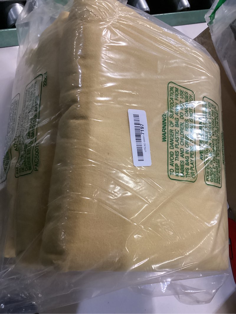 Condition photo showing Good Condition for RUVANTI Flannel Sheets Queen Size - Velvety Soft & Comfortable - 100% Cotton Brushed Bed Sheet Set - Deep Pockets 16 Inches - Breathable, Warm & Cozy -4 Pcs- Marzipan