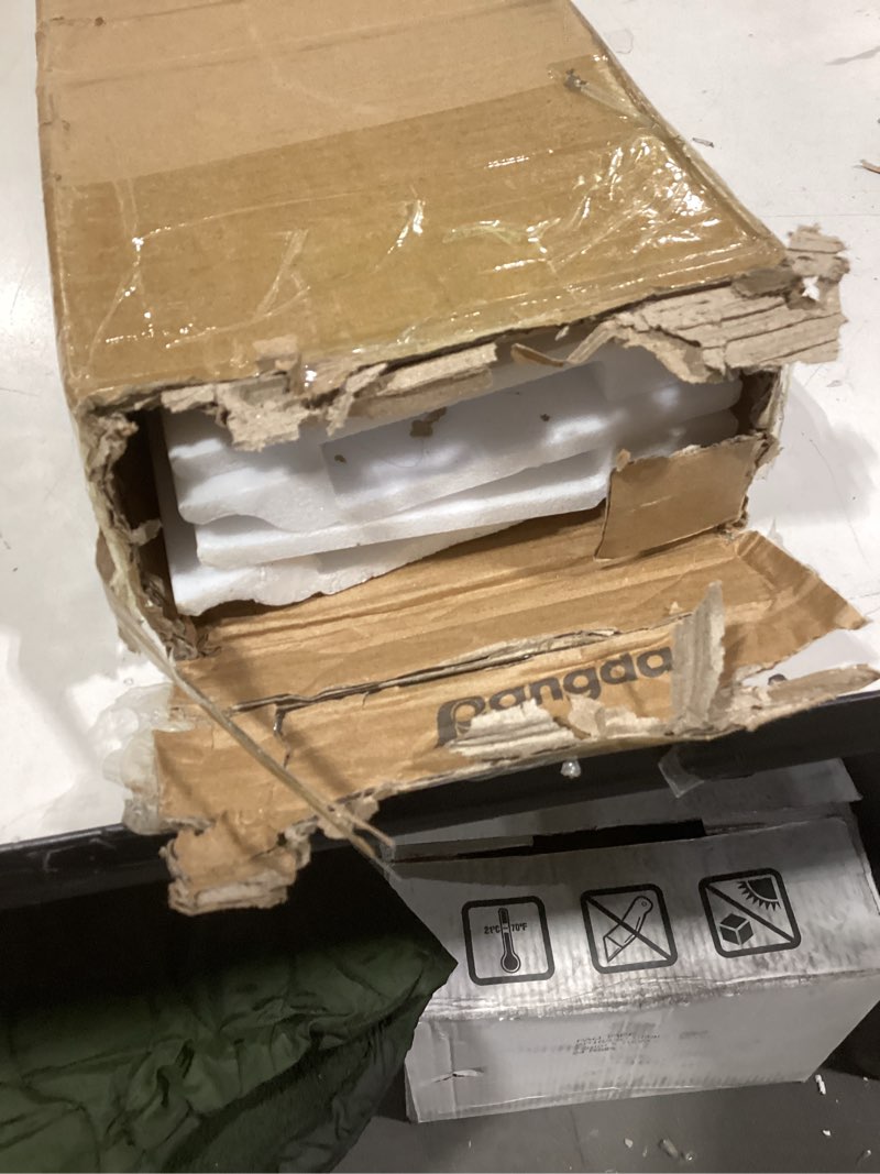 Condition photo showing Good Condition for Pangda 4 Pcs 39.4 x 5.5 in White Wall Baseboard Covers Skirting Board Covers for 4.13 x 0.5in Baseboard Trim Polystyrene Moulding Easy DIY Installation for Room Office, Installed with Glue Not Include