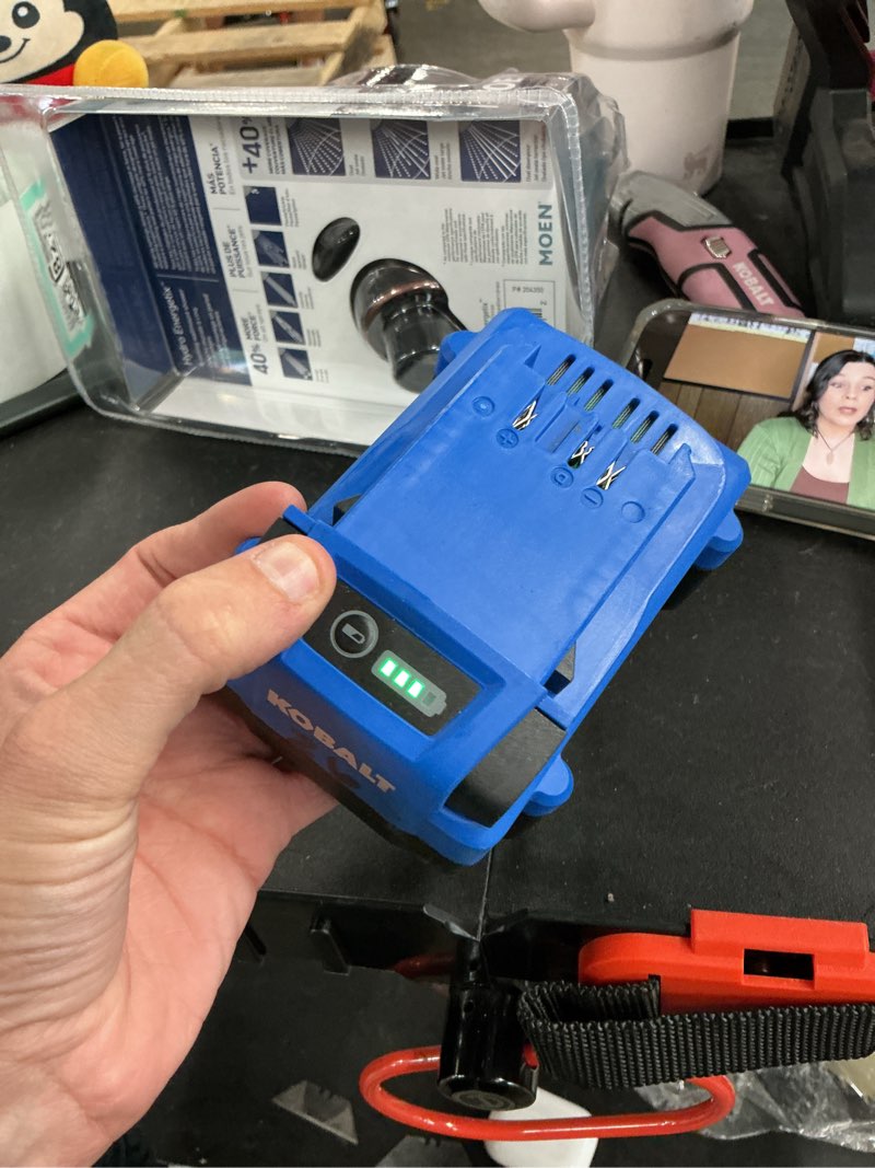 Condition photo showing Good Condition for kobalt 24 -volt 1 -pack battery ( 4 ah lithium )