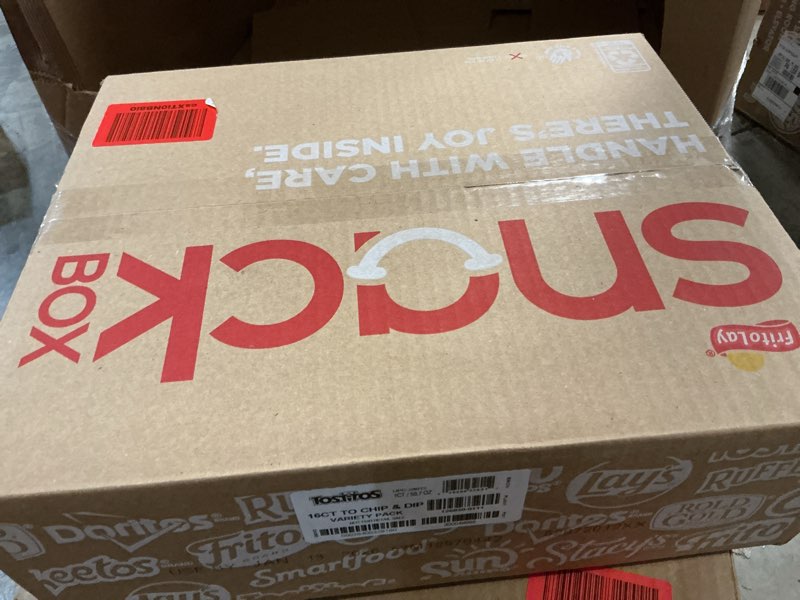 Condition photo showing Good Condition for (Used by Jan / 13 / 2026 )Tostitos Tortilla Chips Chip & Salsa Pack, 3oz Tostitos Crispy Rounds & 3.8oz Medium Salsa (16 count)