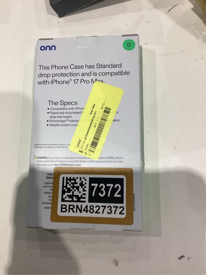 Condition photo showing Good Condition for onn blue toile phone case for iphone 17 pro max