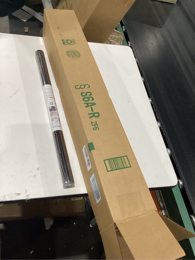 Condition photo showing Good Condition for rabbitgoo one way privacy window film window tint for home with tools, uv blocking heat control static cling no glue, daytime privacy see out not in, 23.6 in x 6.5 feet, black silver black silver 23.6" x 78.7"