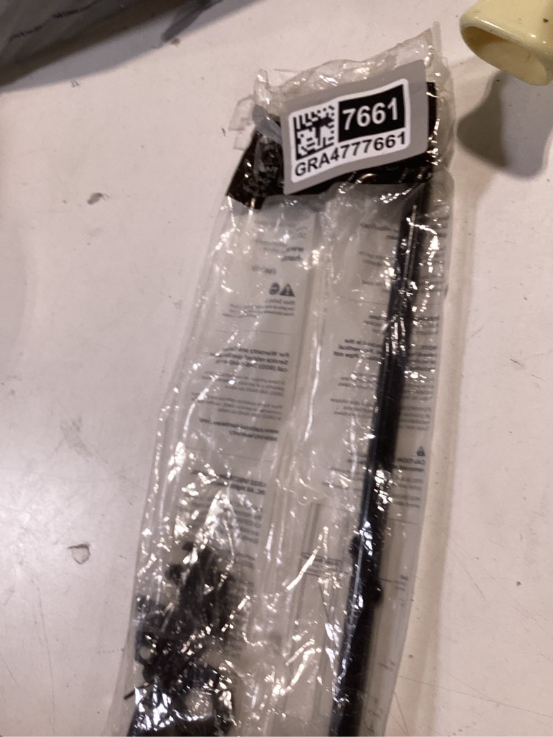 Condition photo showing As Is for national hardware 12-in black gate cane bolt