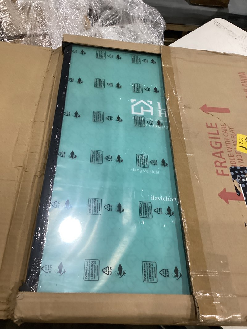 Condition photo showing New/Like New for 17x23 picture frame for wall display, 17x23 black picture frame with hd plexiglas, 17 x 23 poster frame 1 pack, display frame for vertical or horizontal, classic collection