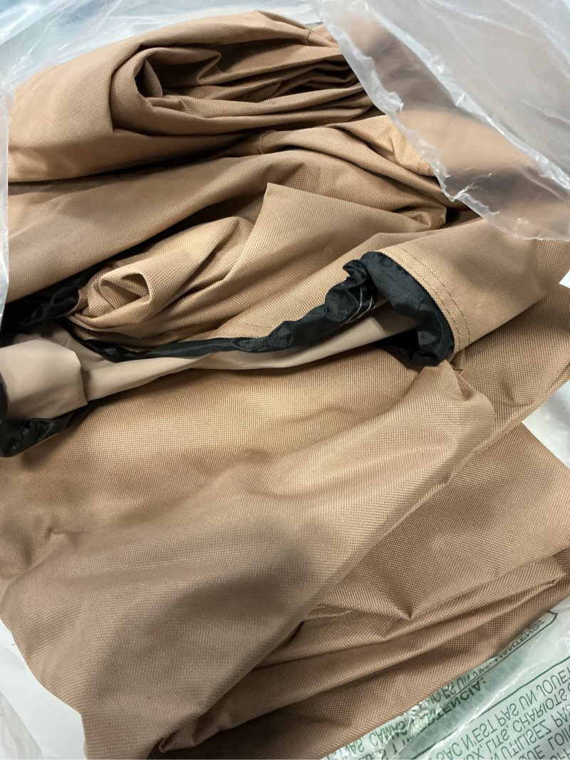Condition photo showing As Is for ultcover waterproof patio lounge chair cover heavy duty outdoor chaise lounge covers 2 pack - 84l x 32w x 32h inch 84l x 32w x 32h inch brown