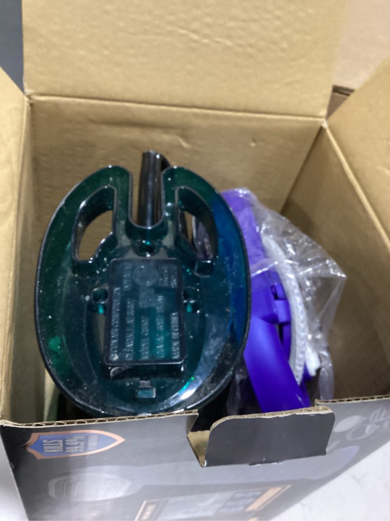 Condition photo showing As Is for Conair 2-in-1 Handheld Steamer and Iron for Clothes, Turbo ExtremeSteam 1875W Garment Steamer and Clothing Iron,Black / Blue