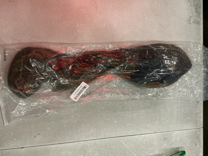 Condition photo showing As Is for baaerhve 26 inch p427 blonde headband wigs human hair straight wigs brazilian virgin hair glueless n
