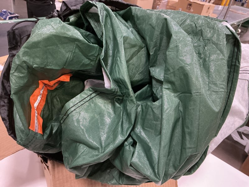 Condition photo showing As Is for waterproof car covers replace for 1994-2025 ford mustang, multilayer heavy duty with cotton liner all weather car cover with zipper door, windproof bands for snow rain dust protection (mustang)