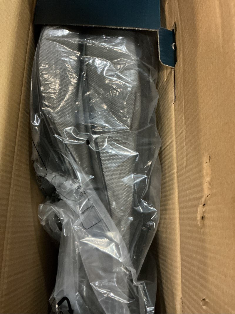 Condition photo showing New/Like New for comfier massager chair with heat, shiatsu neck back massager portable with compression & rolling,massage chair pad for neck & back for muscle tension relief gray