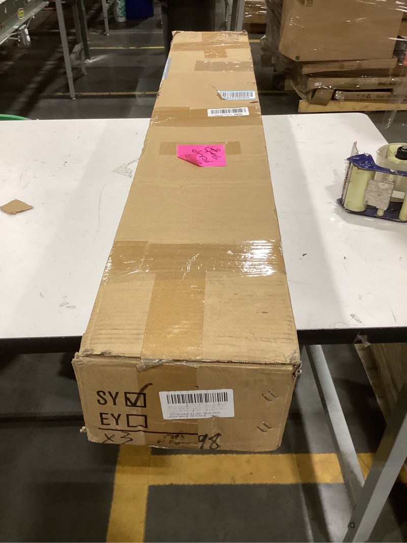 Condition photo showing As Is for sydsz cross bar roof rack fit for bmw x3 g01/g45 2018 2019 2020 2021 2022 2023 2024 2025 2026, flush