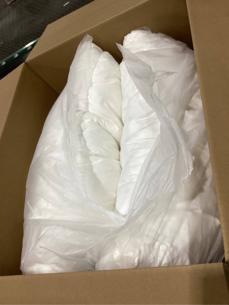 Condition photo showing As Is for Casper Sleep Essential Pillow for Sleeping, King, White King Essential Pillow Single Pack