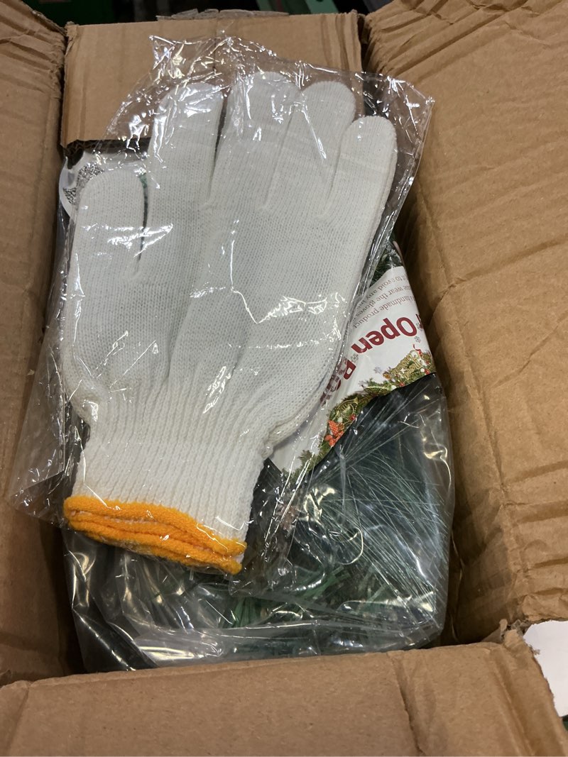 Condition photo showing New/Like New for Beinhome 9 Ft Pre-Lit Christmas Garland, Artificial Christmas Door Garland with Lights Timer, Pine Cone Garand Decorations for Home Stairs Table Fireplace Xmas Festival Decor Pine Needle and Pinecone Garland 9 ft