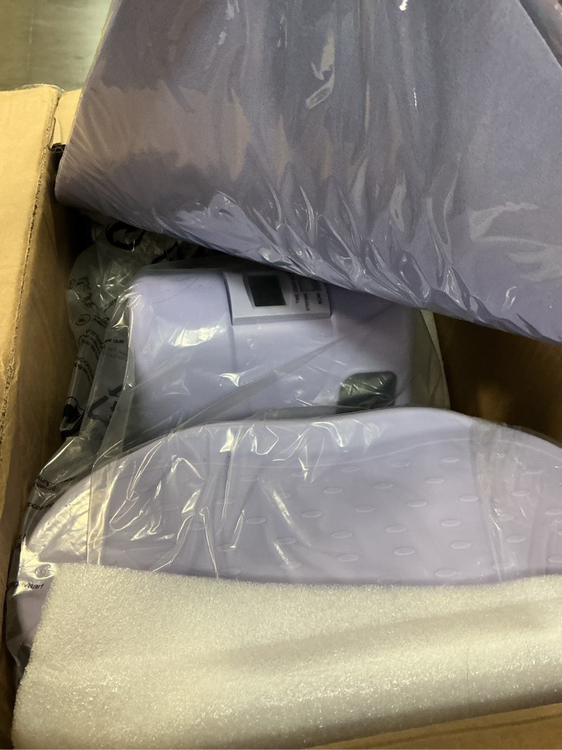 Condition photo showing Good Condition for rock stepper side to side, rocking stepper with lateral motion, compact side stepper for home & apartment, low impact workout machine (black) purple