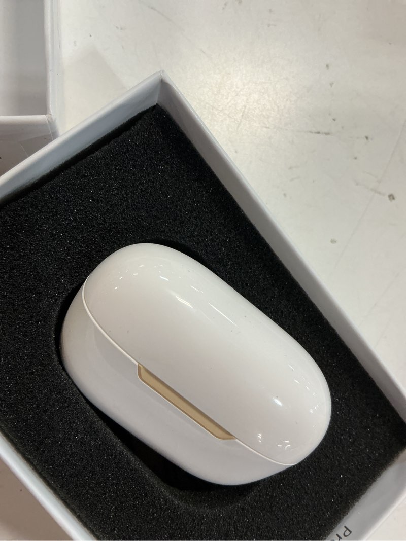 Condition photo showing Good Condition for invisible mini wireless bluetooth earbuds, small semi in-ear earbuds for work & daily use, touch control, lightweight for music & audiobooks nude