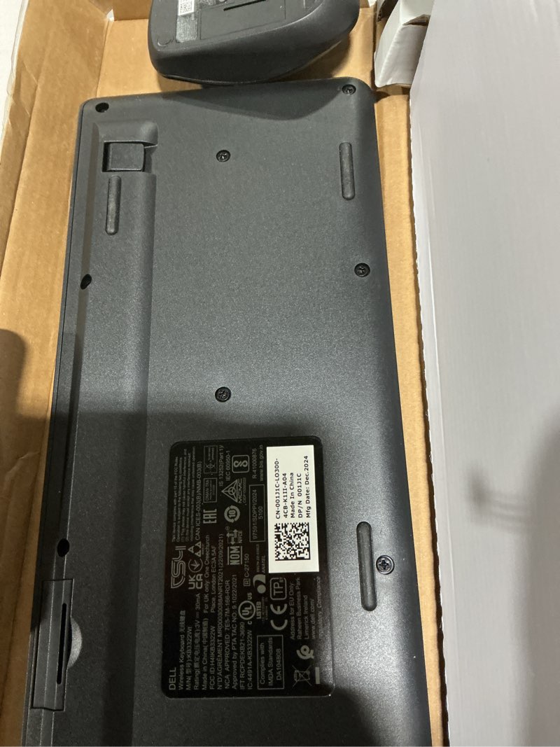 Condition photo showing Good Condition for Dell Wired Keyboard - Black KB216 (580-ADMT)