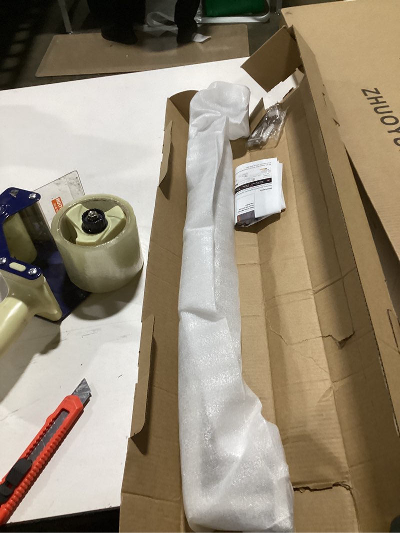 Condition photo showing Good Condition for NearMoon Bathroom Towel Bar, Bath Accessories Premium Thicken Stainless Steel Square Shower Towel Rack for Bathroom, Towel Holder Wall Mounted (1 Pack, Brushed Nickel, 24 Inch) 1 Pack 24 Inch Brushed Nickel