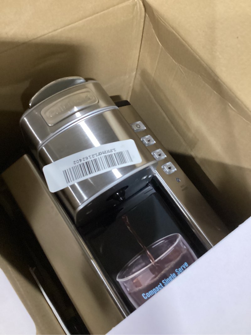 Condition photo showing Good Condition for cuisinart ss-5p1 single-serve 40-ounce coffeemaker, stainless steel,silver