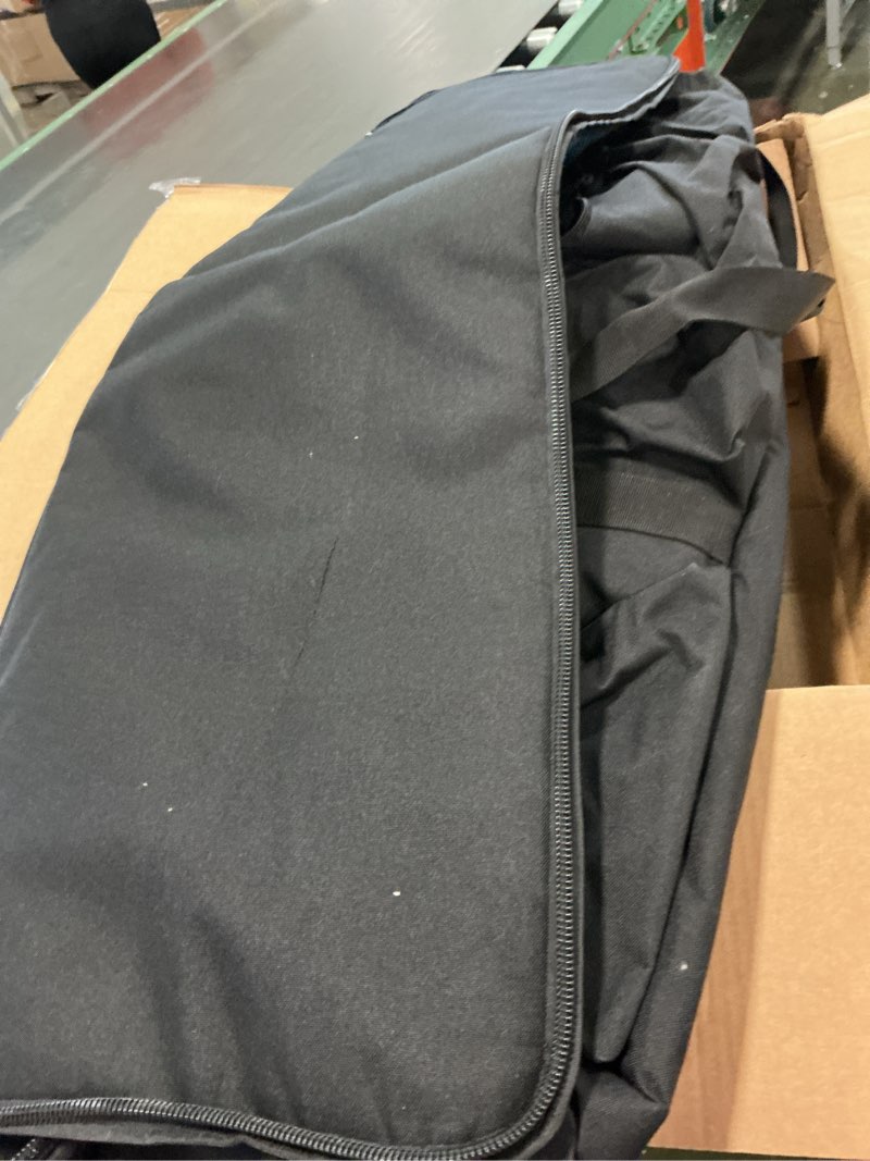 Condition photo showing As Is for VSOLS Professional 88 Keys Electric Piano Padded Carry Bag for Electric Piano (Color : Black) similar 