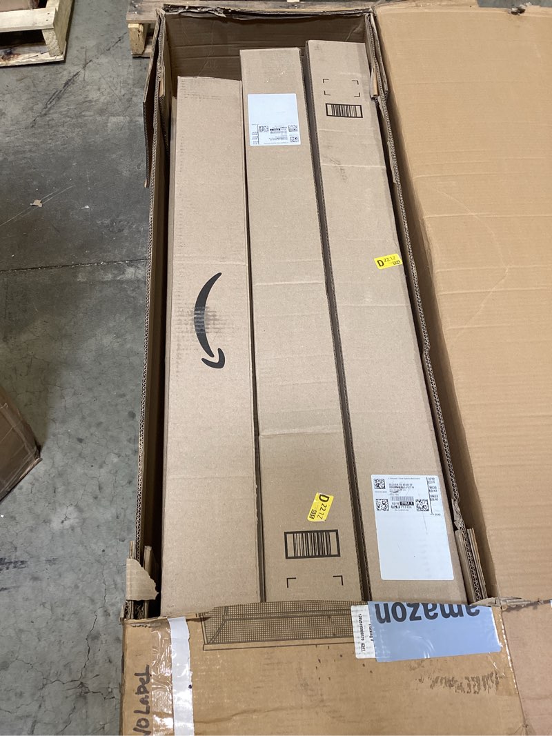 Condition photo showing As Is for lajiaoz heavy duty garage door reinforcement struts - ultimate hurricane, storm, snow, and wind protection, garage door braces, reinforcement kit, diy & professional installation(16ft(4+3) strut)