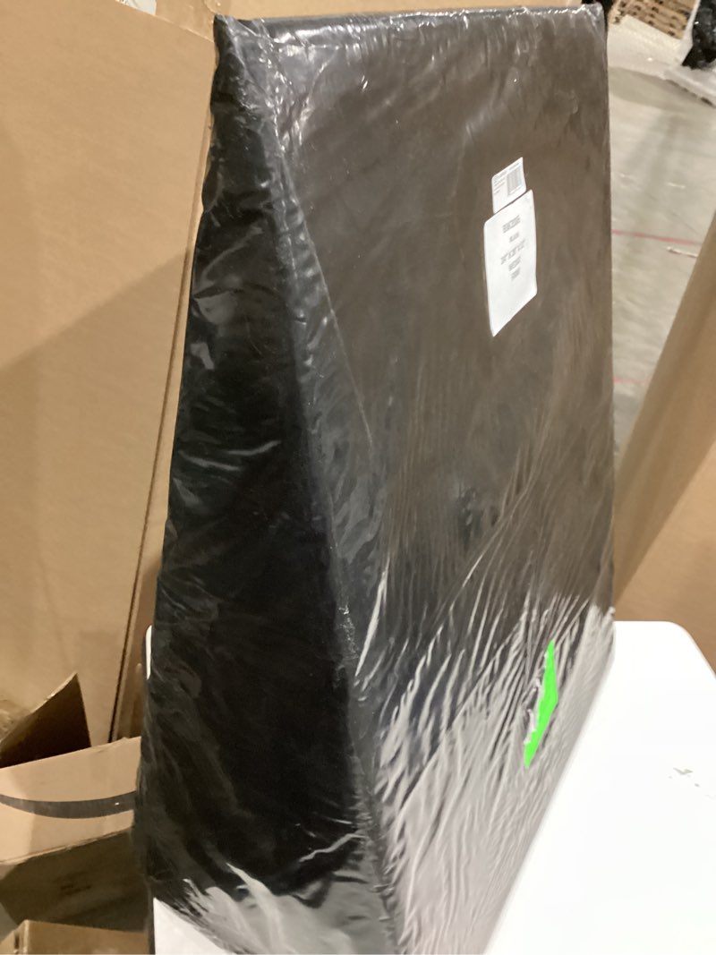 Condition photo showing New/Like New for Vinyl Support Wedge Pillow, Therapeutic Foam Medical Quality for Message, Physical Therapy, Gymnastics, Incline (24" X 24" X12") NAVY Navy 24" X 24" X 12"