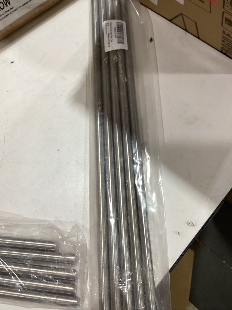 Condition photo showing New/Like New for 304 stainless steel rods 10mm x 450mm solid round rods for diy crafts - 5pcs