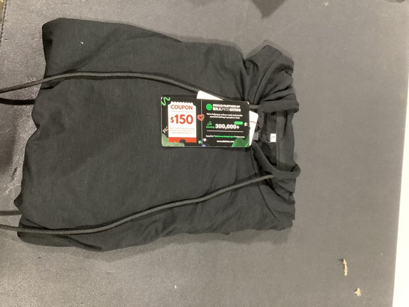 Condition photo showing New/Like New for Lexiart Mens Fashion Athletic Hoodies Sport Sweatshirt Solid Color Fleece Pullover Large Black