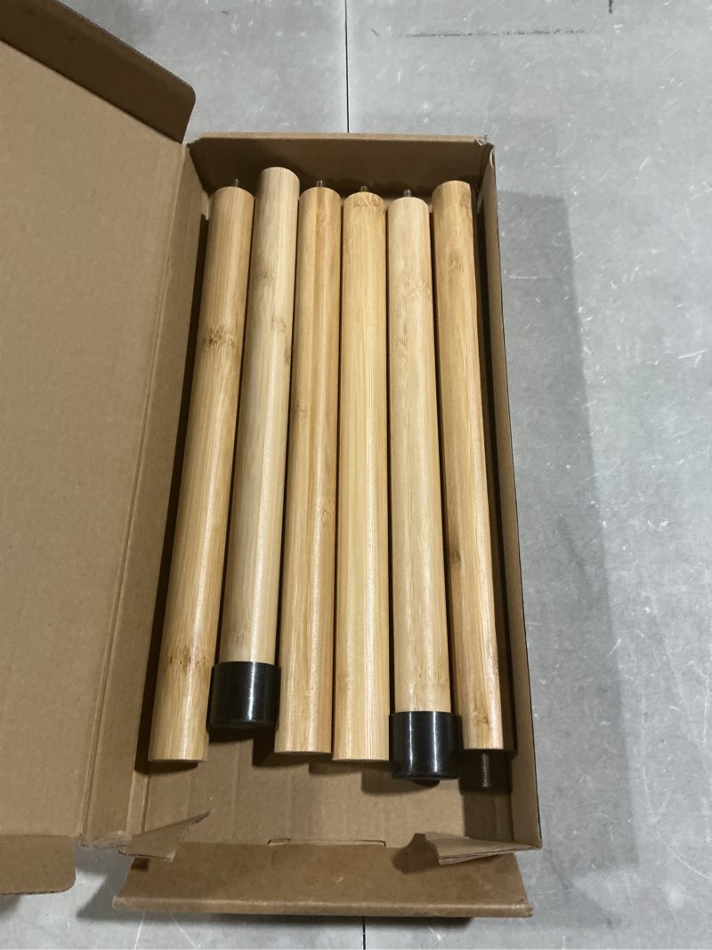 Condition photo showing Good Condition for wenqik 6 feet only long bamboo limbo stick set limbo game for kids adults detachable bamboo poles for luau party games celebrations fun indoor and outdoor tropical game